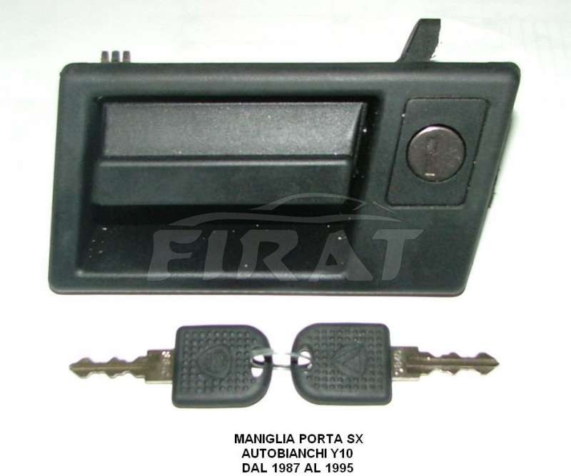 MANIGLIA PORTA + CHIUSURA BAULE FIAT 127 - 128